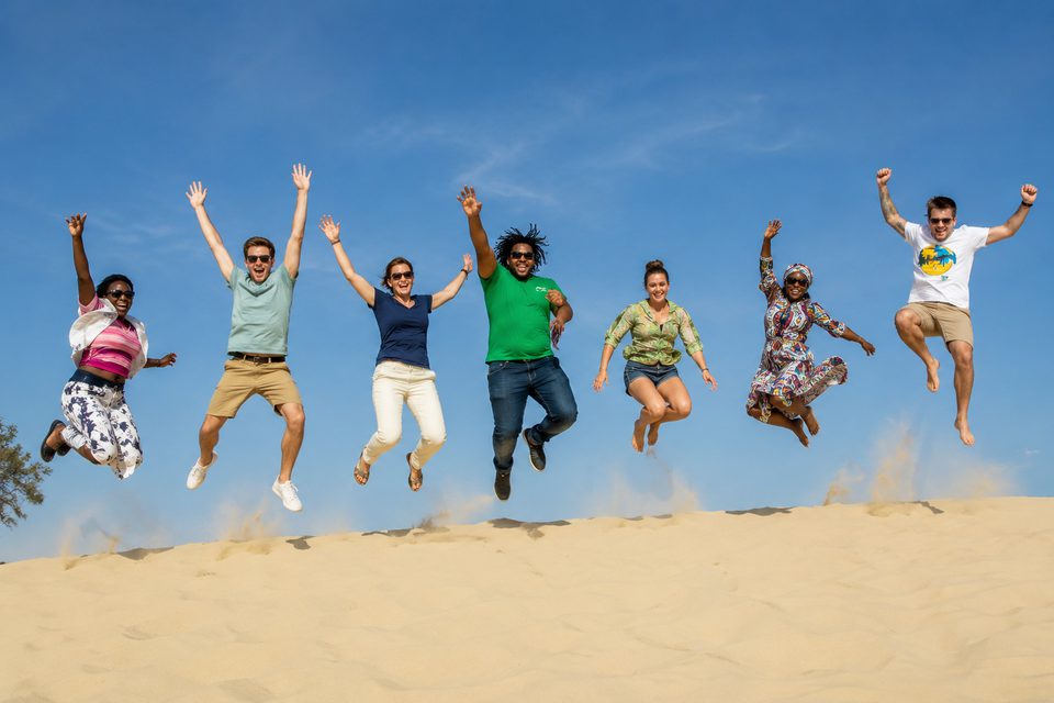 Étudiants en excursion au Sénégal